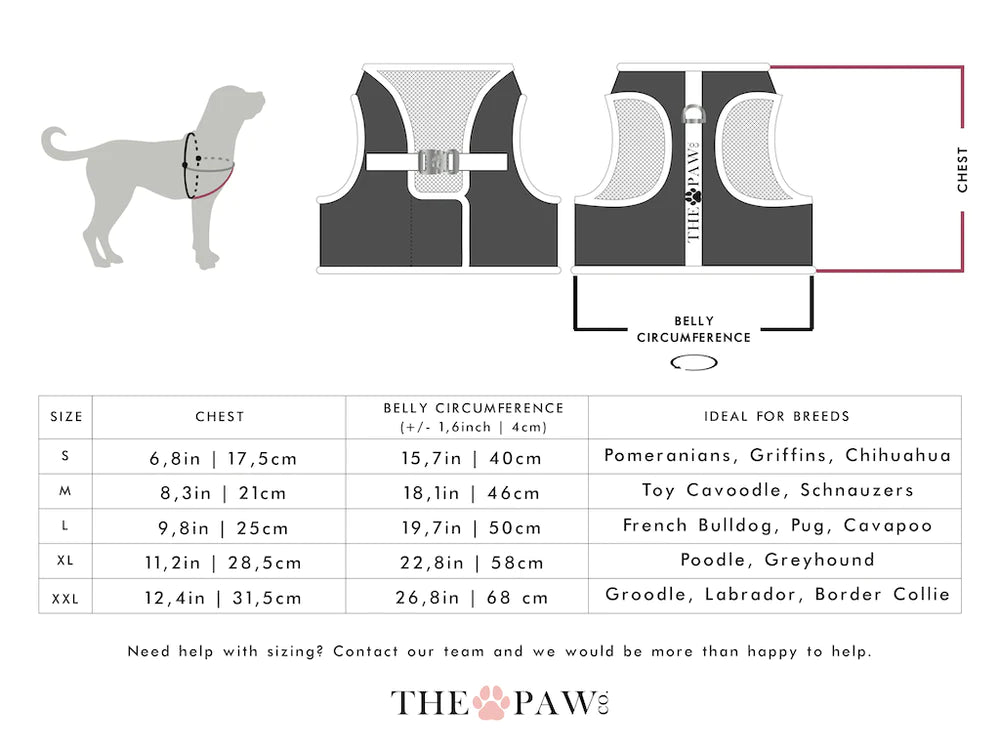 Brooklyn Dog Harness (Navy)– by The Paw Co.