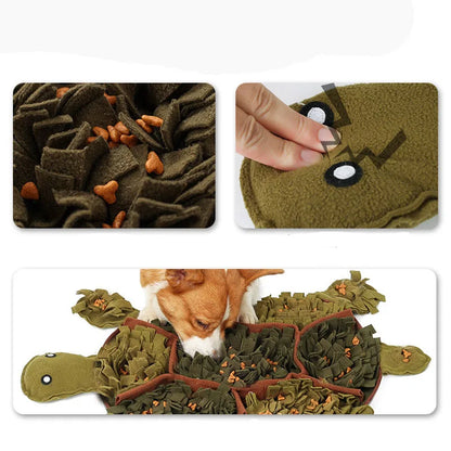 Tortoise Dog Snuffle Mat