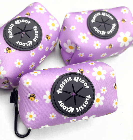 "Cute As Can Bee 2.0" Dog Poop Bag Holder – by Flossie & Floof