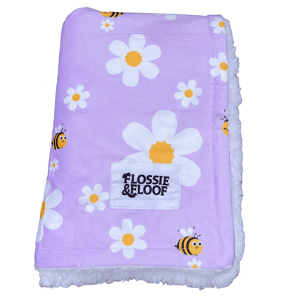 "Cute As Can Bee 2.0" Dog Blanket – by Flossie & Floof