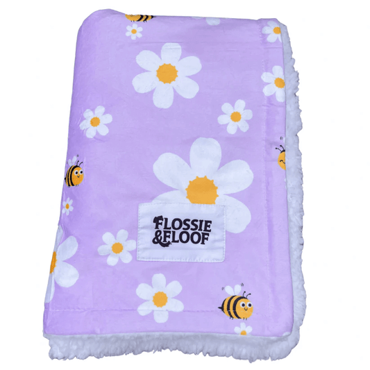 "Cute As Can Bee 2.0" Dog Blanket – by Flossie & Floof