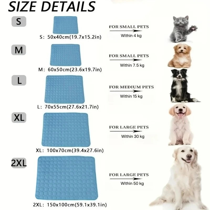 Cooling Pet Bed Mat