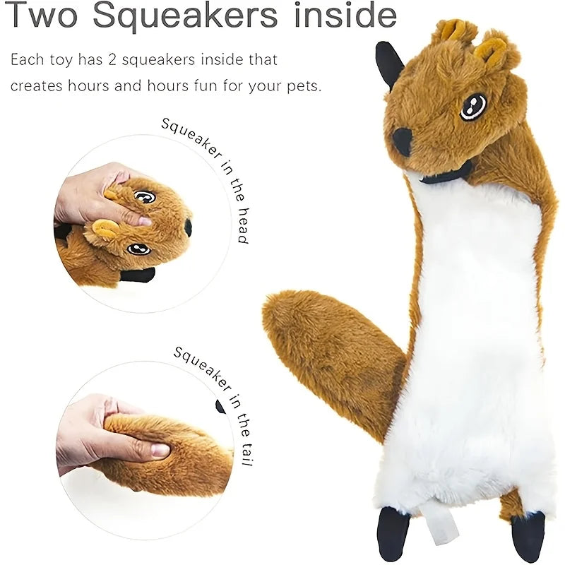 Plush Squeaky Dog Toy