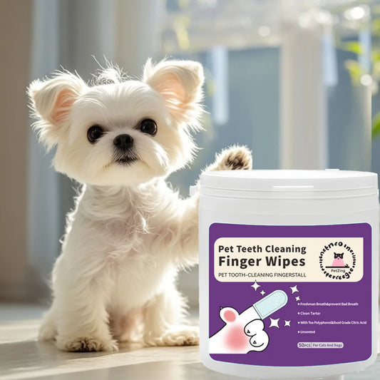 Pet Teeth Cleaning Wipes