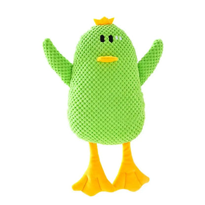 Plush Duck Dog Toy