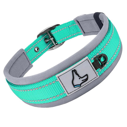 Padded Reflective Dog Collar