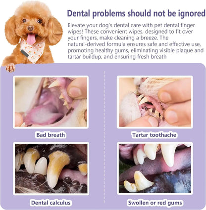 Pet Teeth Cleaning Wipes