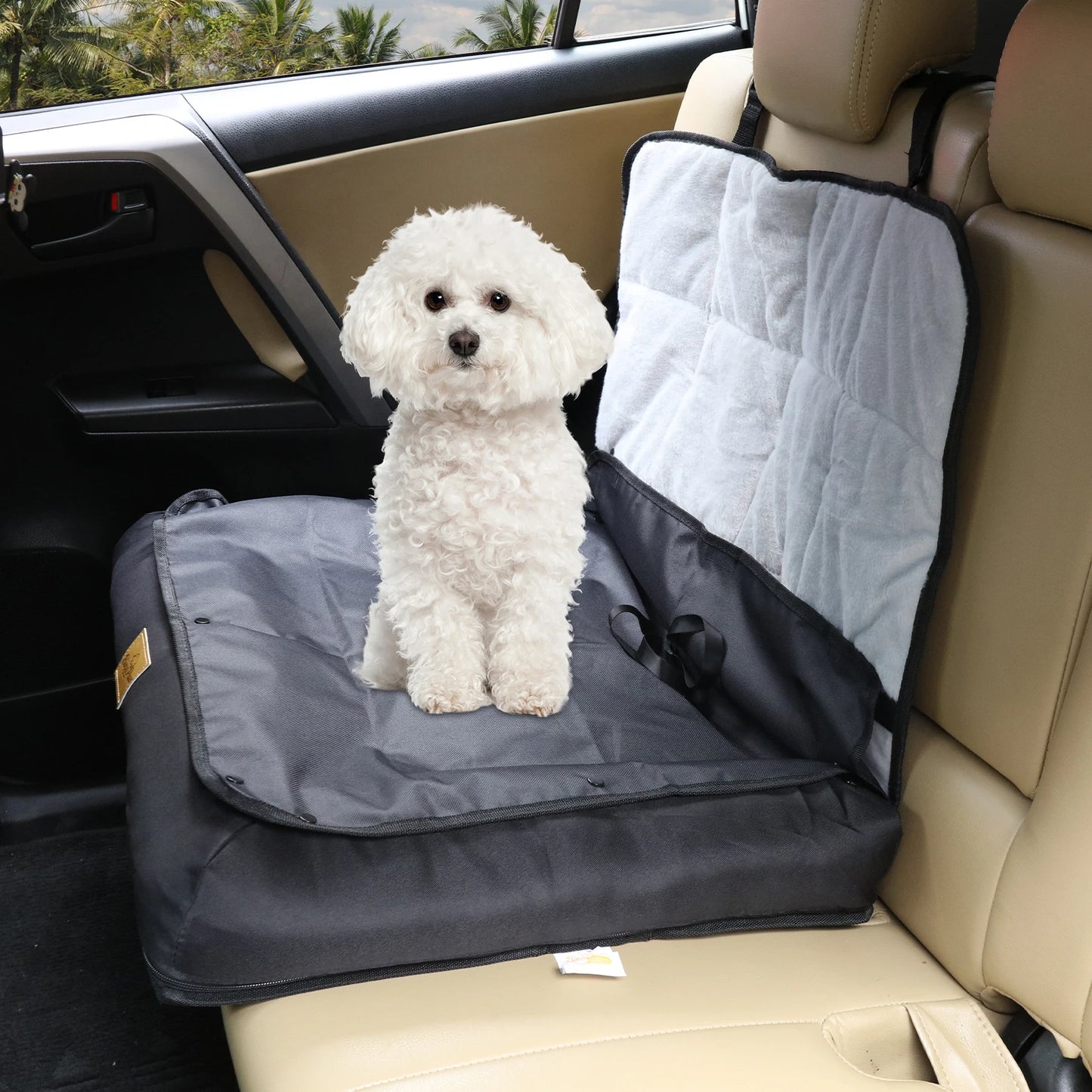 Portable Dog Car Seat Bed