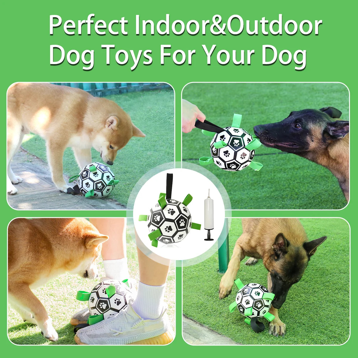 Dog Soccer Ball Toy