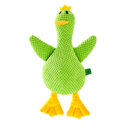 Plush Duck Dog Toy