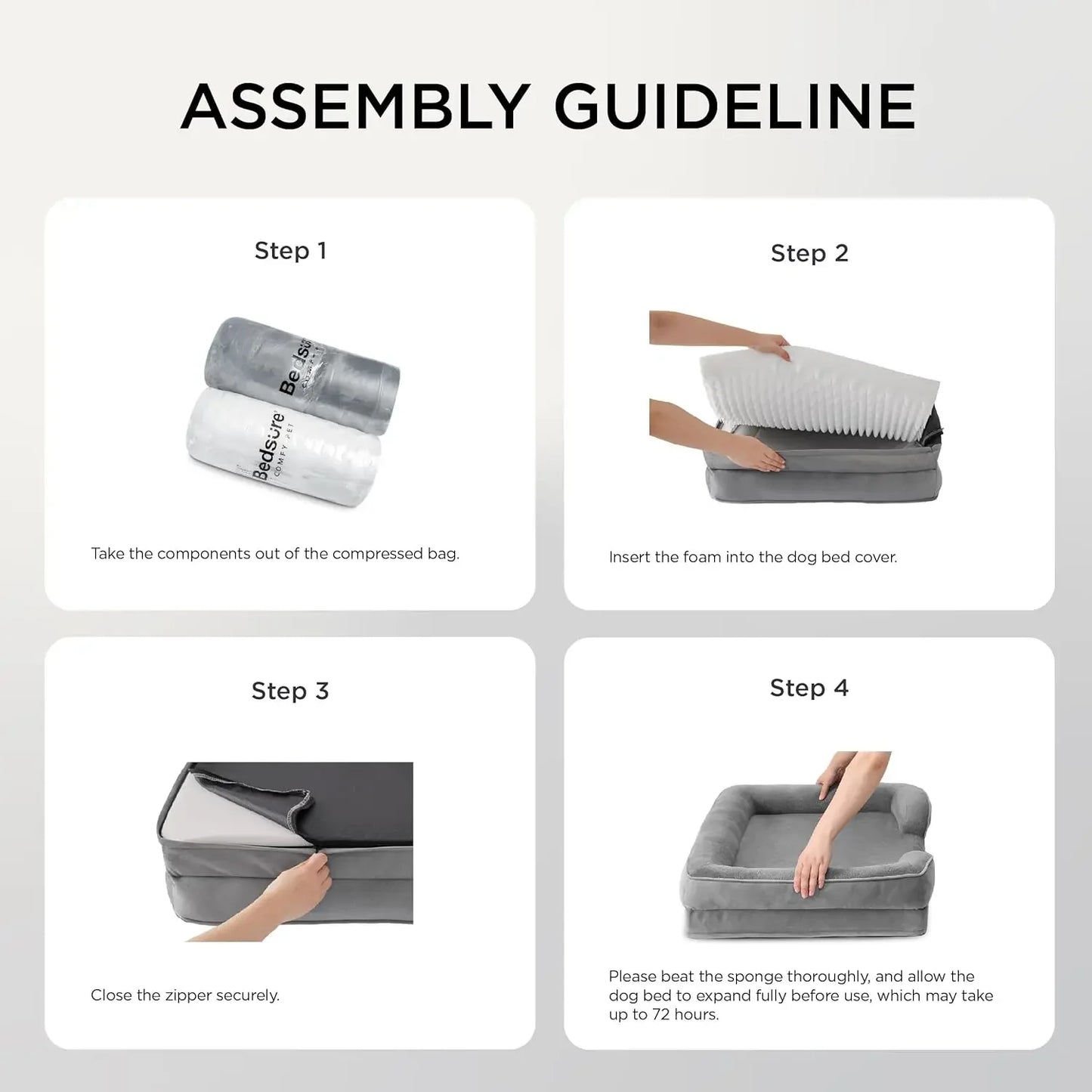 Orthopedic Pet Sofa Bed