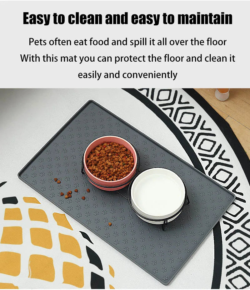 Dog Feeding Water Mat