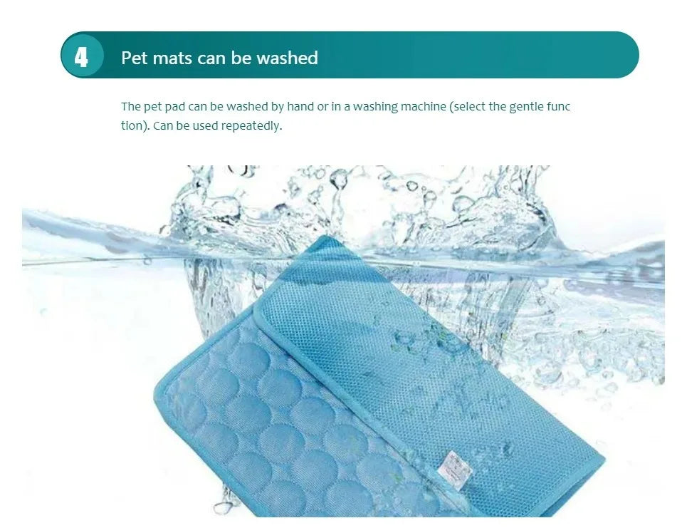 Cooling Pet Bed Mat