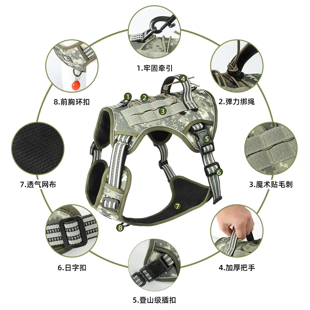 Tactical Dog Harness