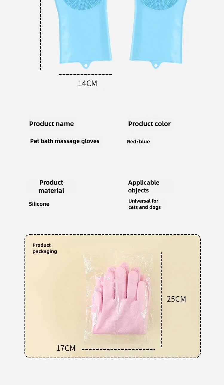 Pet Grooming Gloves