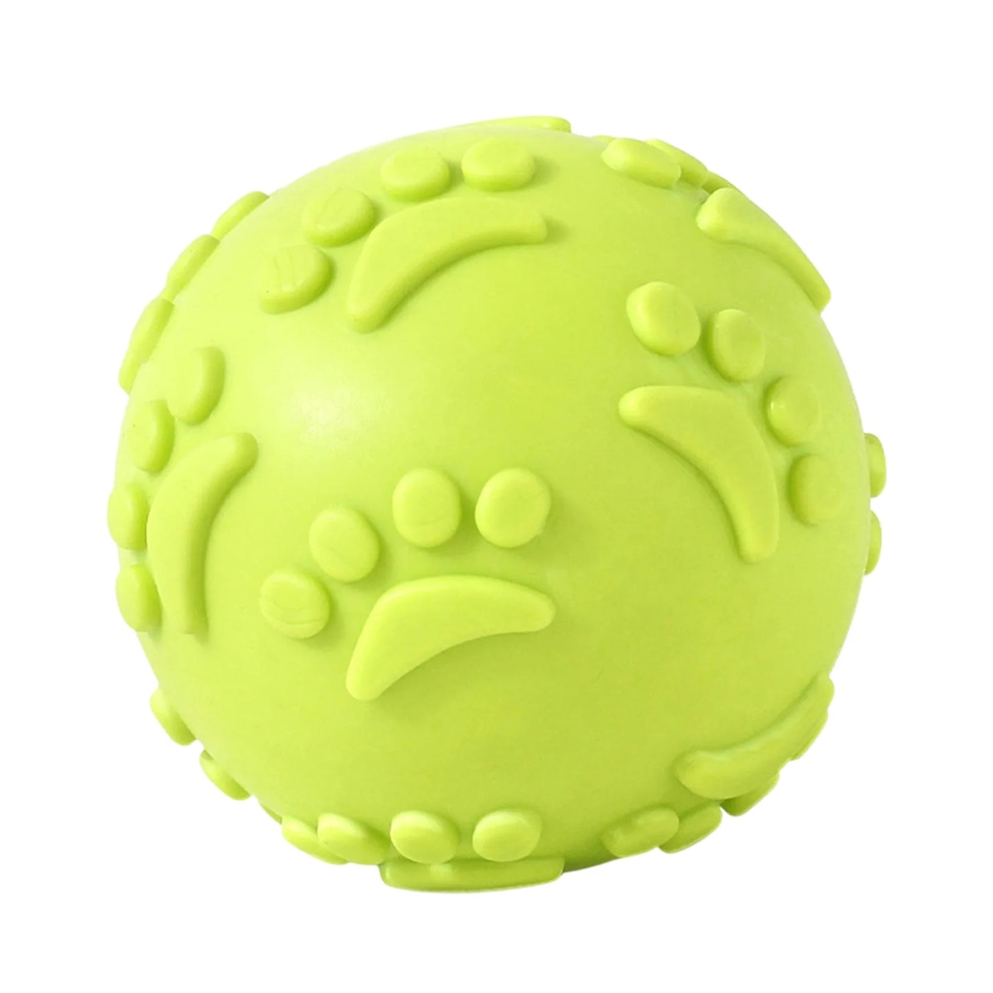 Pawprint Dog Ball Toy