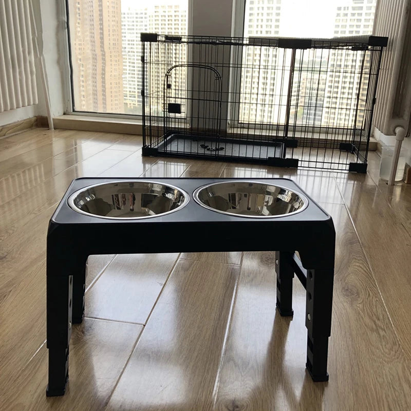 Elevated Dog Feeder