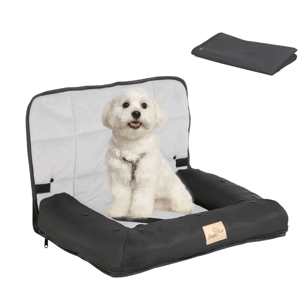 Portable Dog Car Seat Bed