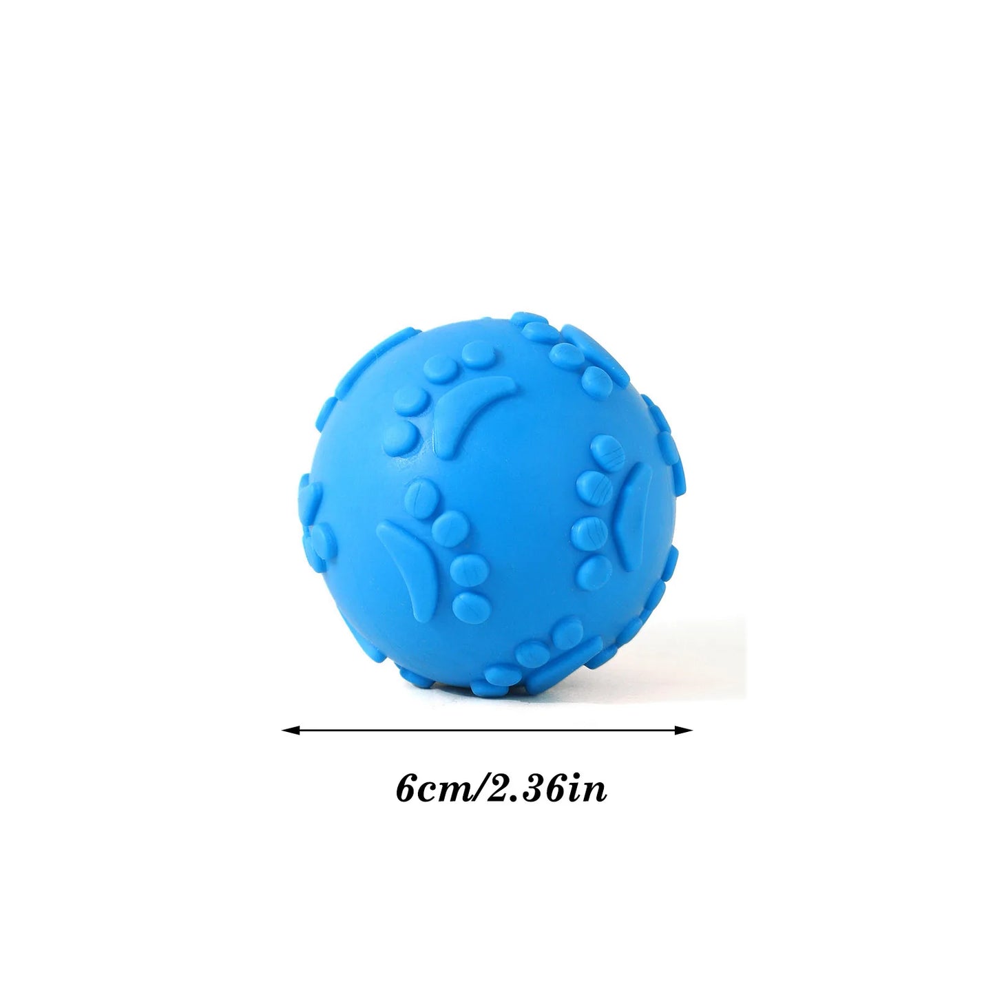 Pawprint Dog Ball Toy